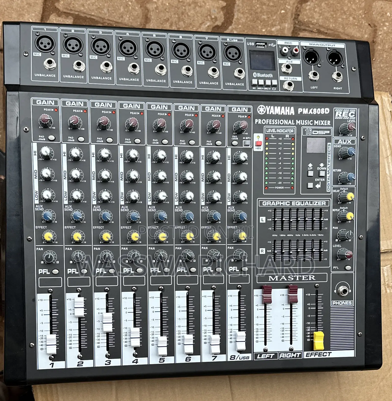 Amp Mixer 8 Channels