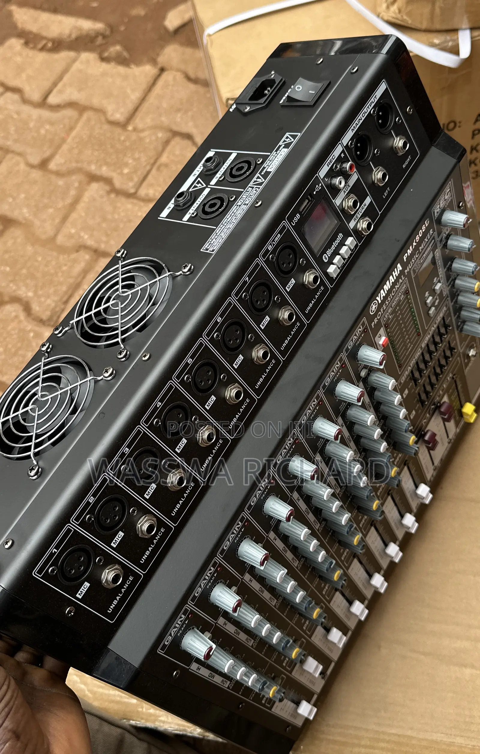 Amp Mixer 8 Channels