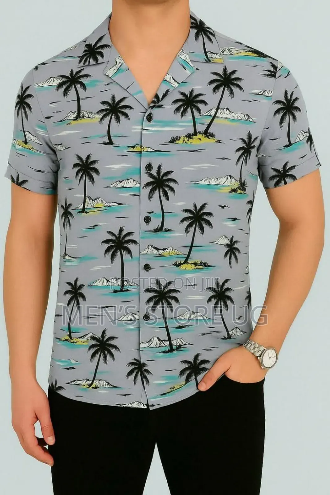 Mens Short Sleeve Vintage Style Turkish Shirts