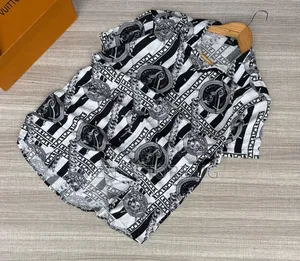 Mens Short Sleeve Versace Vintage Style Turkish Shirts