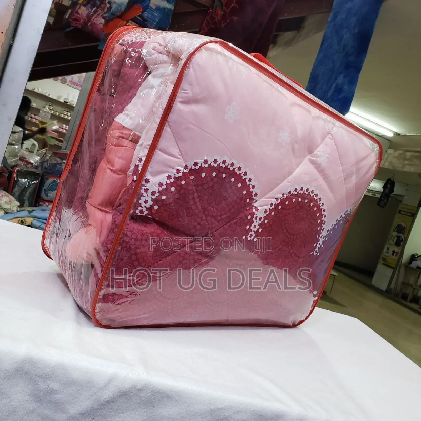 5x6 Bedcover With One Bedsheet And Two Pillow Covers - Multicolored