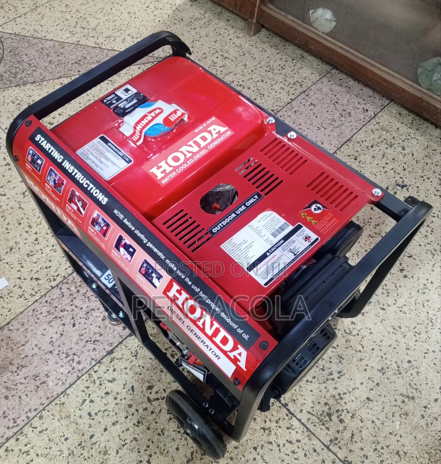 Honda Open Body 5.5 Kva Generator