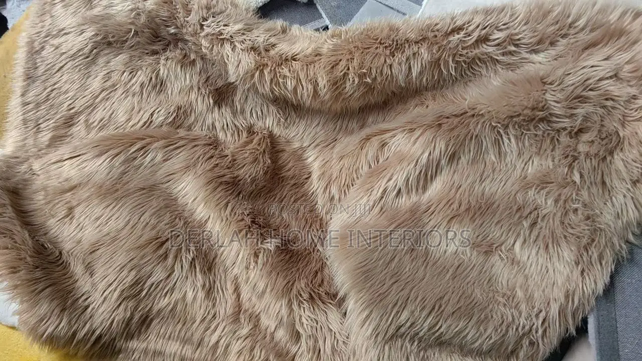 Quality Fluffy Carpets in Brown