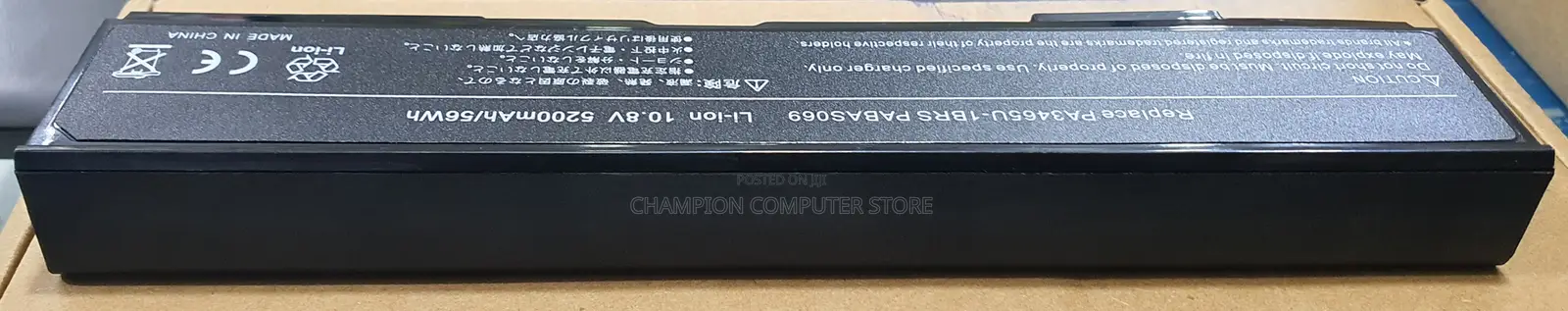 Toshiba Pa3465u-1brs for Toshiba Satellite A100 A105 A110 A135 M40 M70
