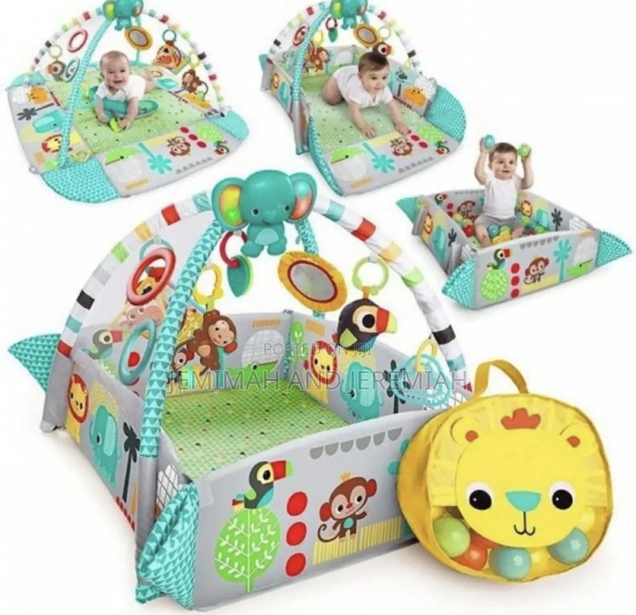 Baby Play Activity Gym and Play Center With Balls