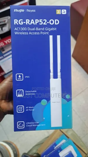 Ruijie Reyee Rg-Rap52-Od Ac1300 Dual-B Gigabit Wireless Access Point.