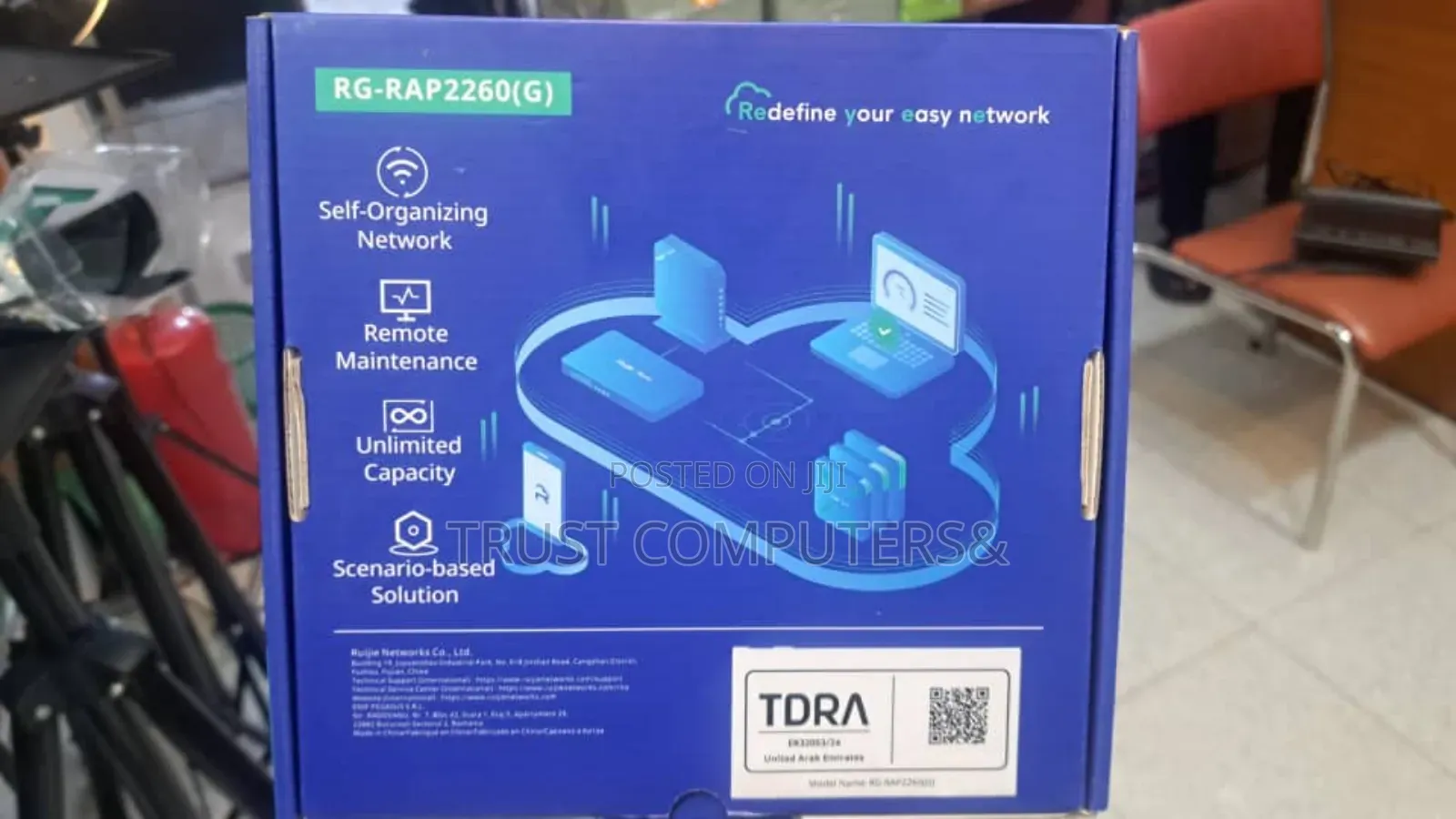 Ruijie Reyee Rg-Rap2260(G) Ax1800 Dual-Band Gigabit Access Point.