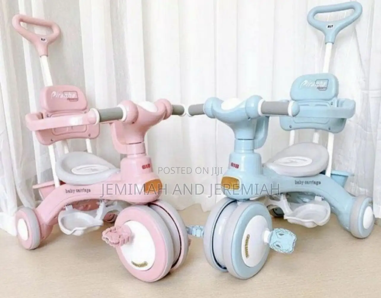 Baby Tricycles With Music and Detachable Canopy