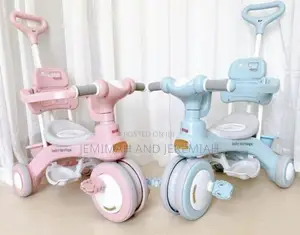 Baby Tricycles With Music and Detachable Canopy