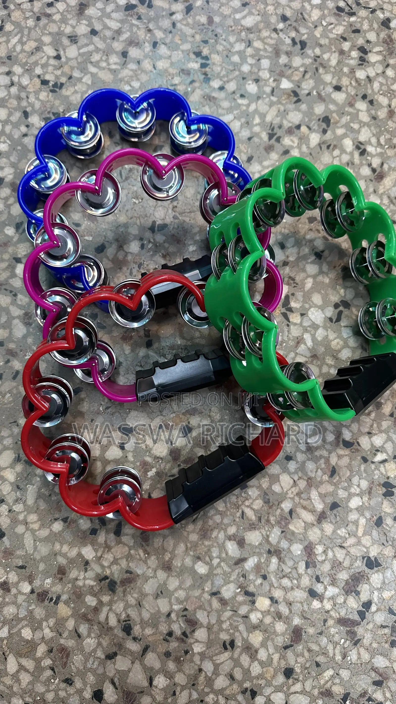 Round Tambourines