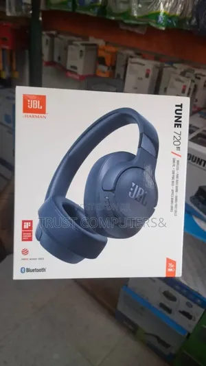JBL Tune 720bt Wireless Over-Ear Headphones.