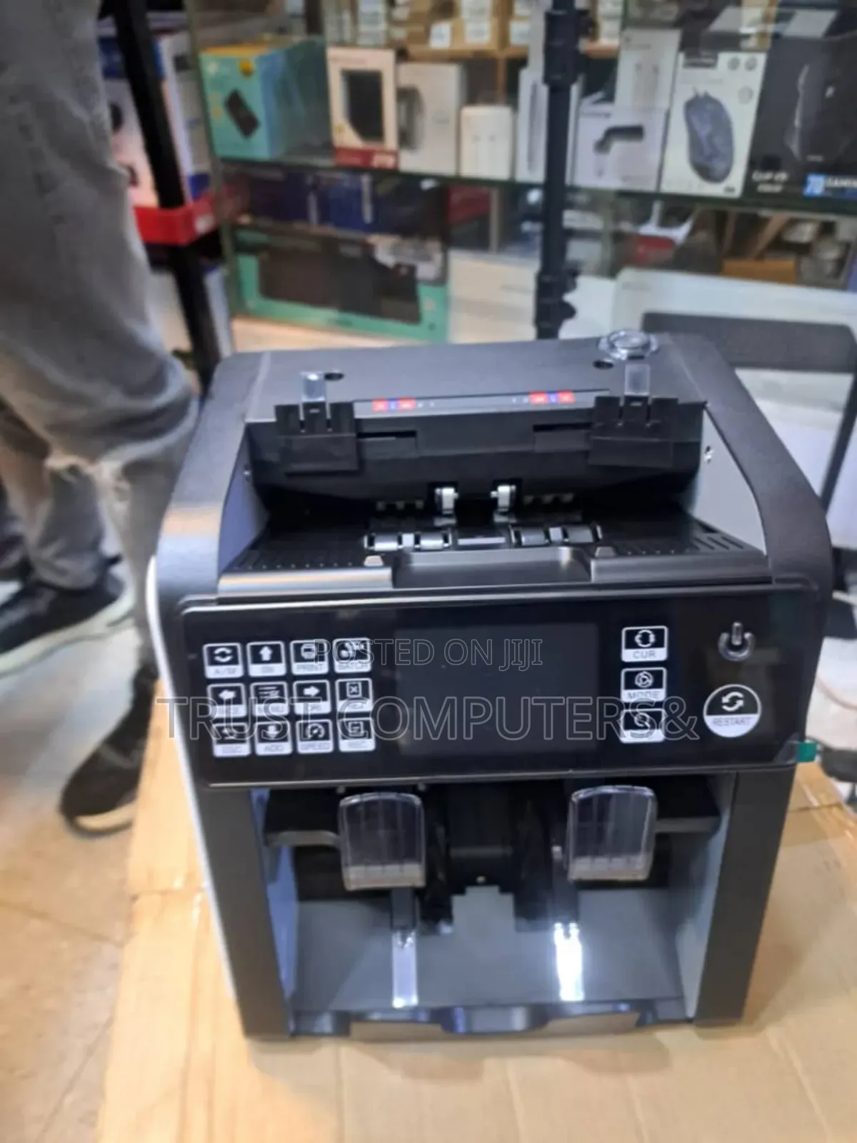 Money Counting Machine, Known as a Bill Counter