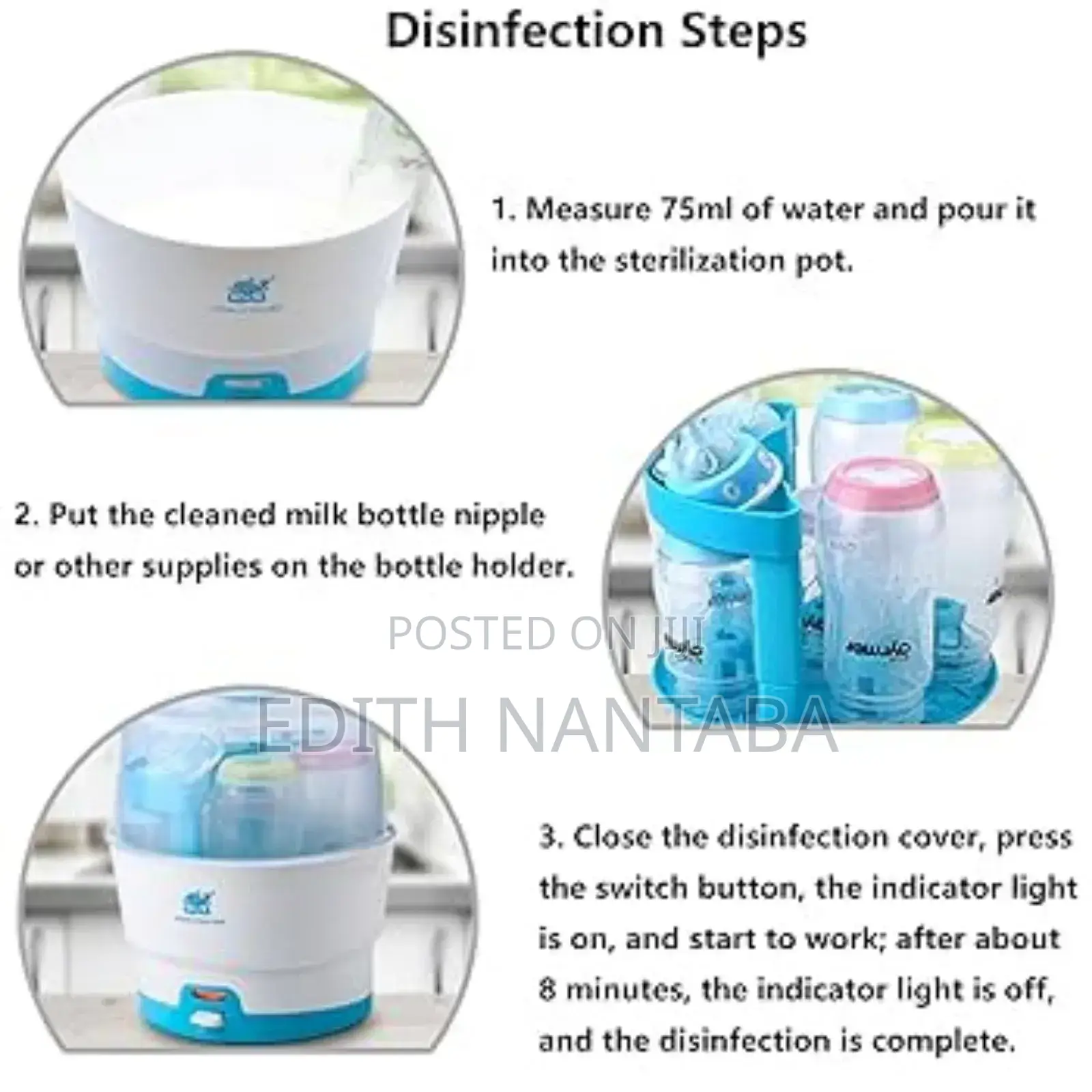 Baby Feeding Bottle Sterilizer