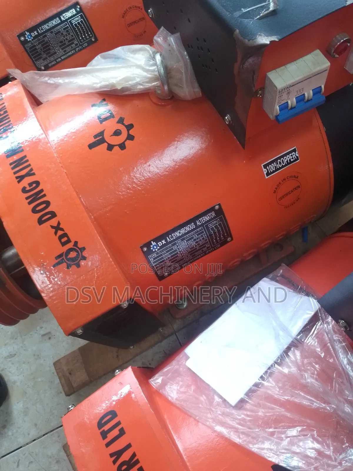 24kw/32hp Three Phase Alternator Dynamo