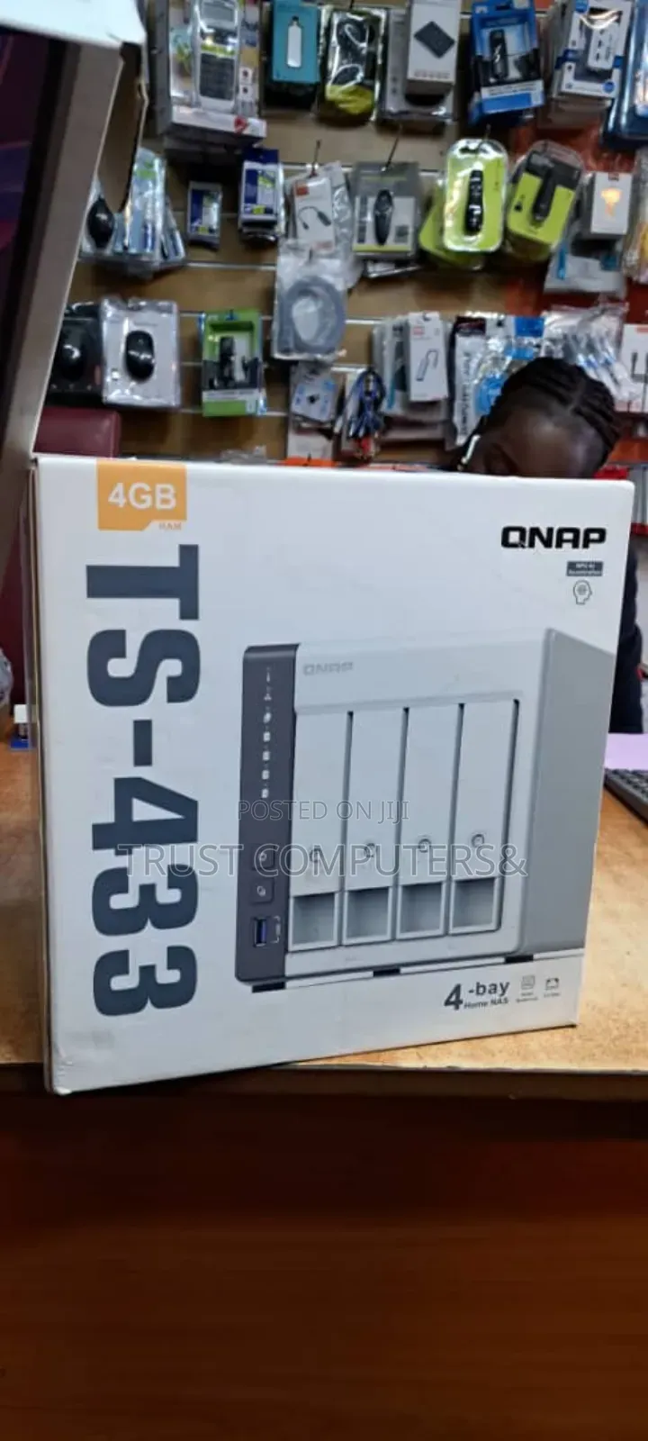 Qnap Ts-433 4-Bay Nas With 4gb of Ram.