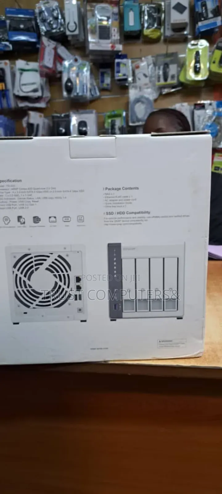 Qnap Ts-433 4-Bay Nas With 4gb of Ram.