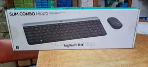 Logitech Mk470 Slim Combo, a Wireless Keyboard and Mouse Set.
