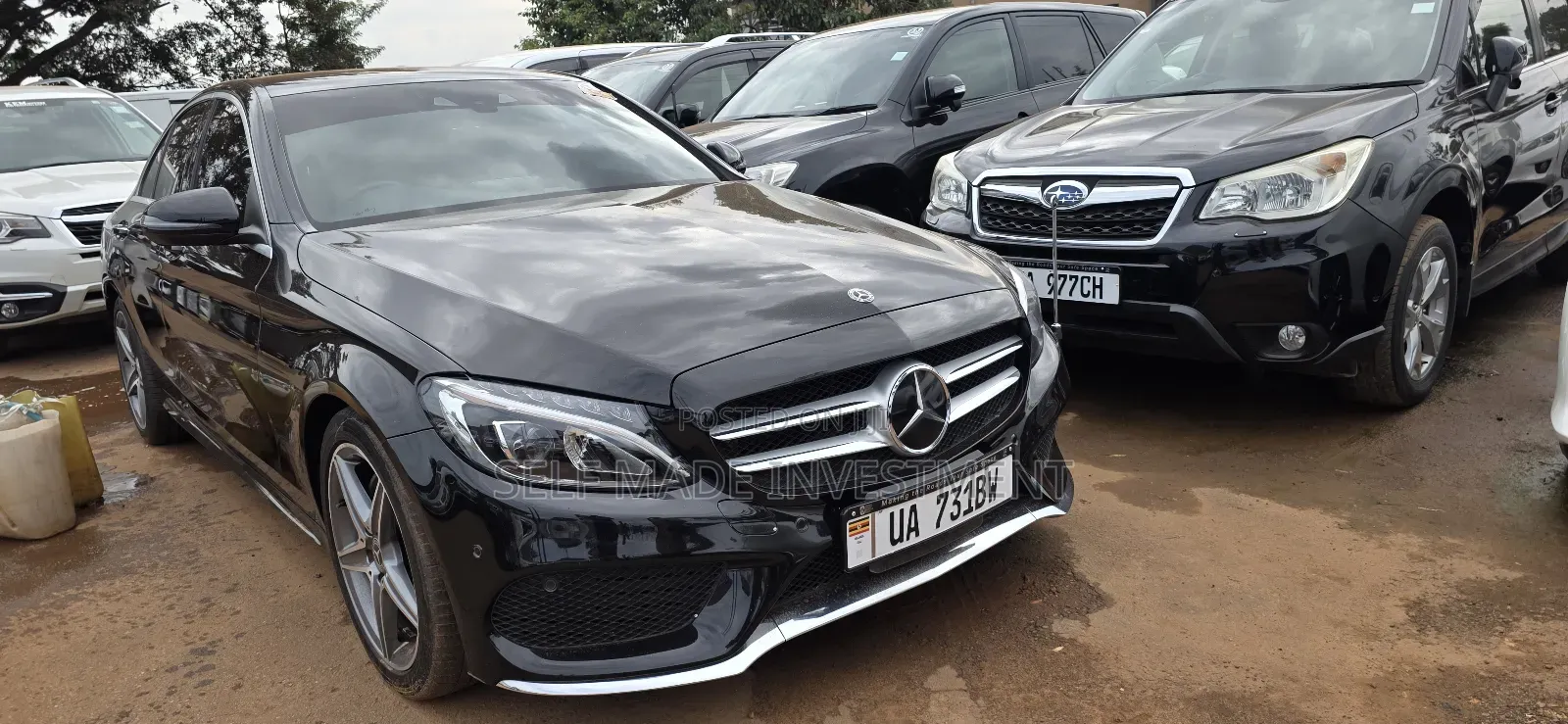 Mercedes-Benz C180 2017 Black
