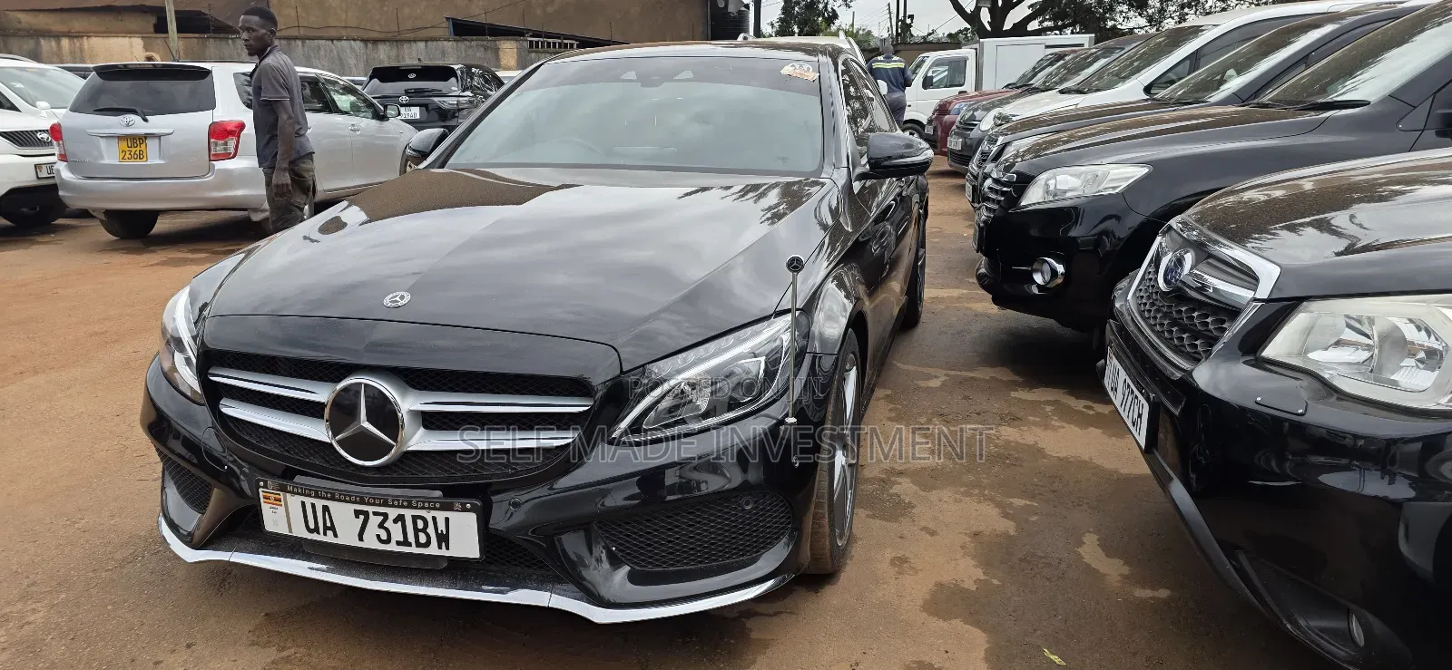 Mercedes-Benz C180 2017 Black