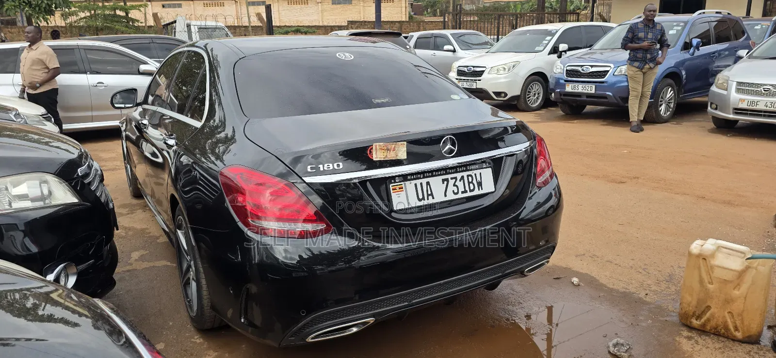 Mercedes-Benz C180 2017 Black