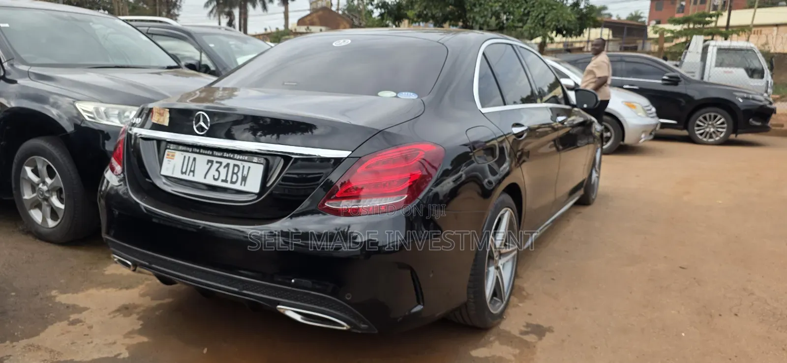 Mercedes-Benz C180 2017 Black