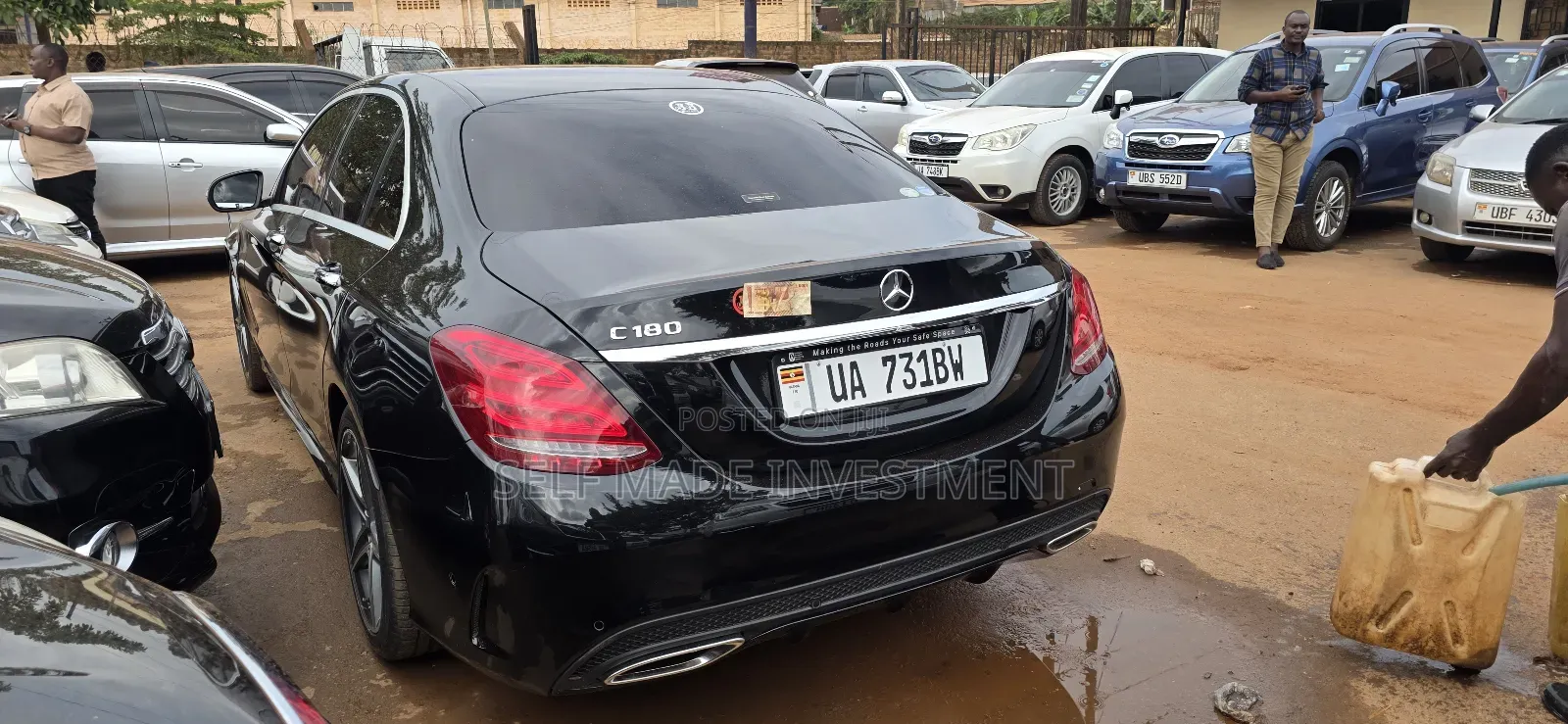 Mercedes-Benz C180 2017 Black