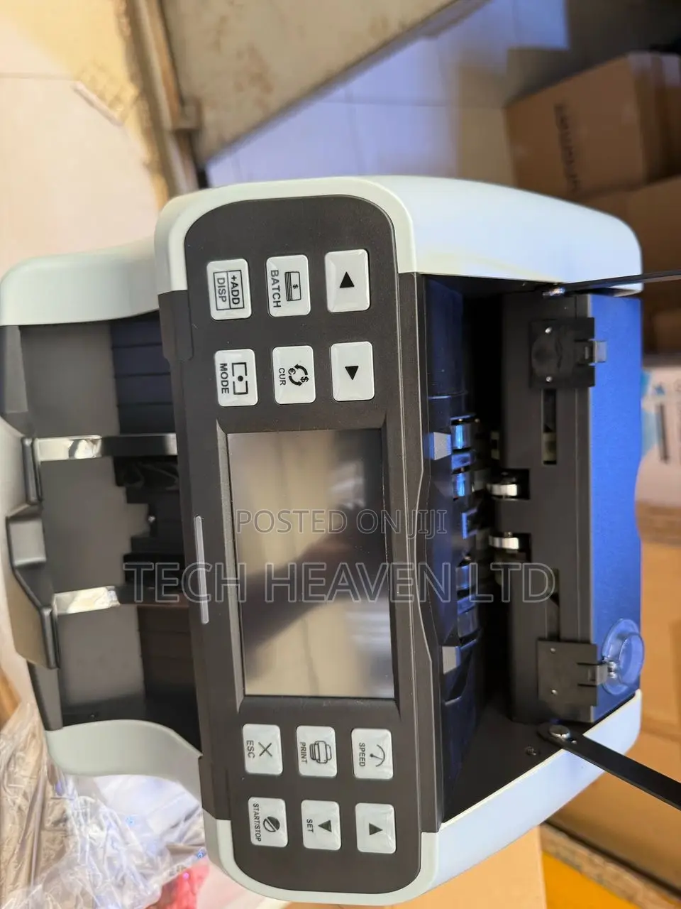 Multi Currency Cash Counter Money Bill Counter for Finance, Bank