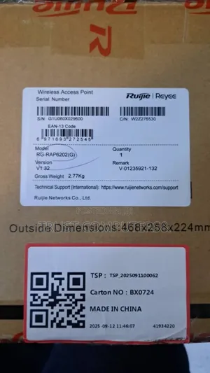 Rg-Rap6202(G) Wireless Access Point.