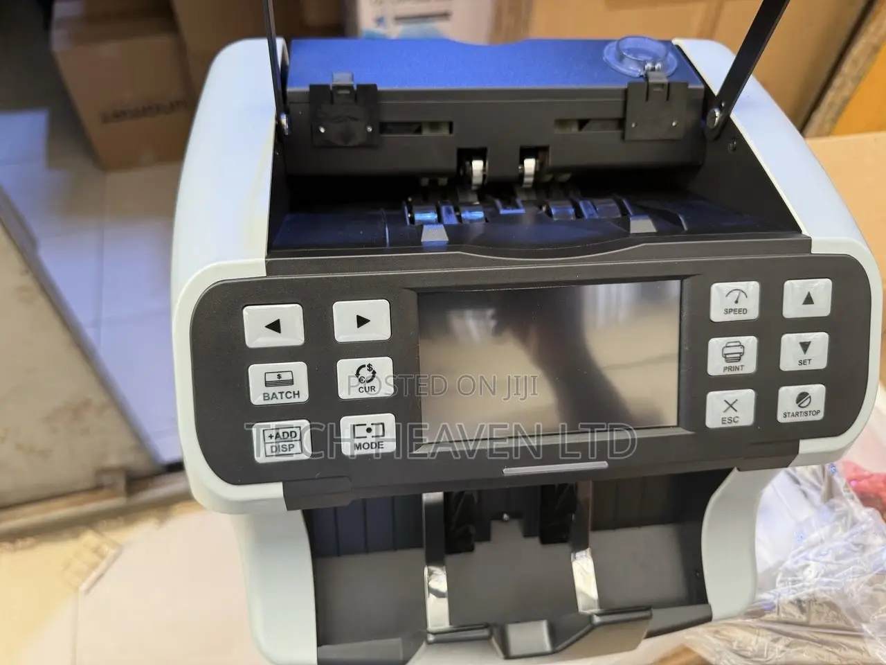 Multi Currency Cash Counter Money Bill Counter for Finance, Bank