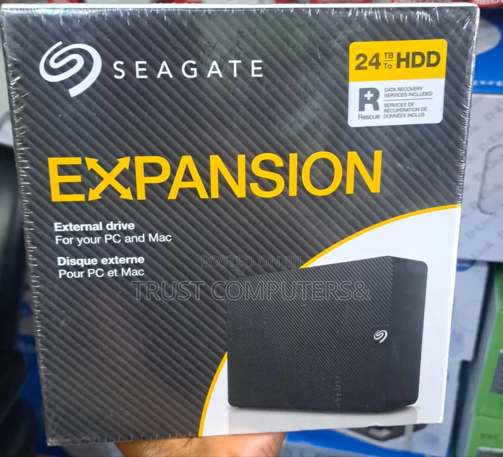 Seagate Expansion External Hard Drive.