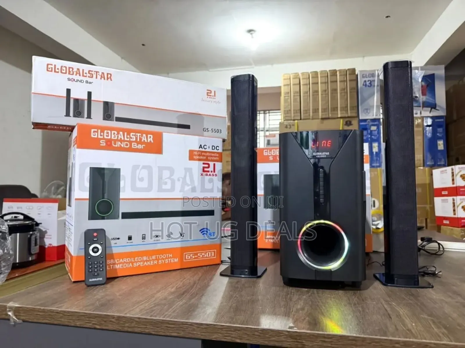 Global Star / Global Star Sound Bar / Soundbar System 3.1 Channel