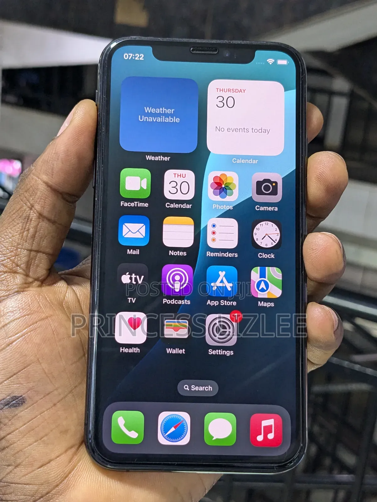 Apple iPhone XS 256 GB Black