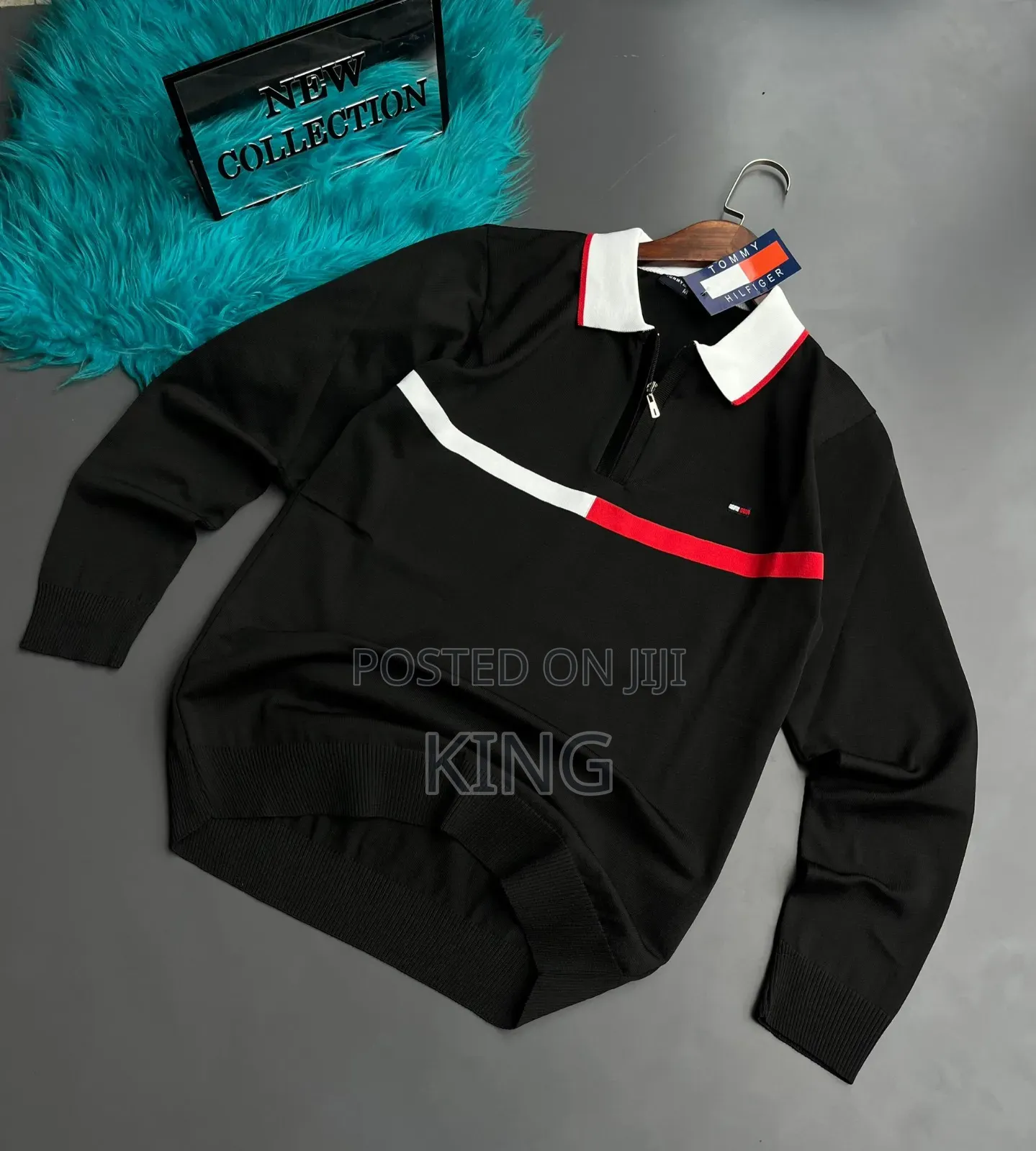Tommy Hilfiger Polo Collar Quarter-Zip Shirt
