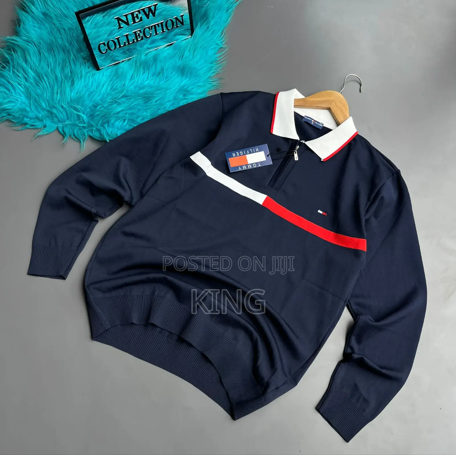 Tommy Hilfiger Polo Collar Quarter-Zip Shirt