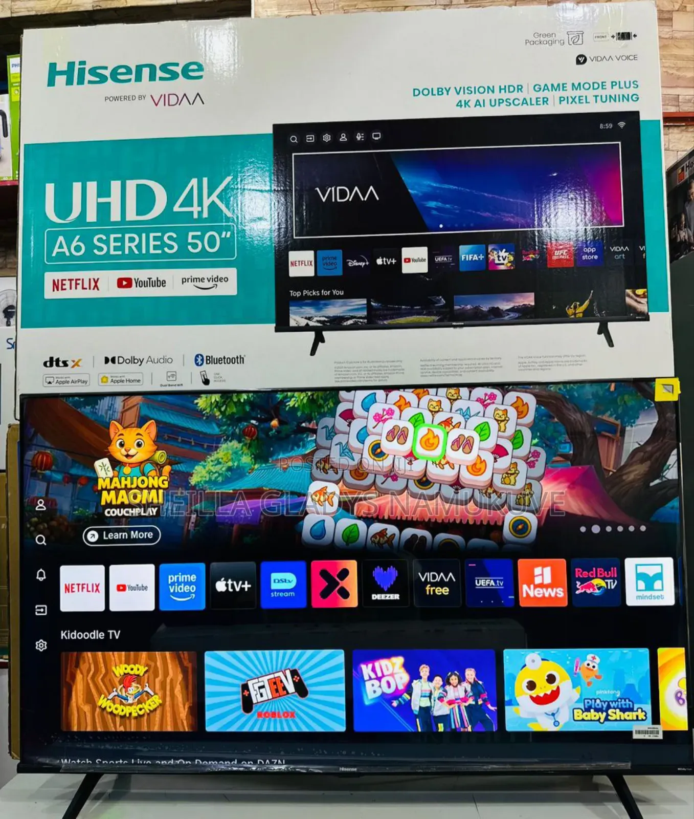 Uhd4k Hisense Television 50 Inches
