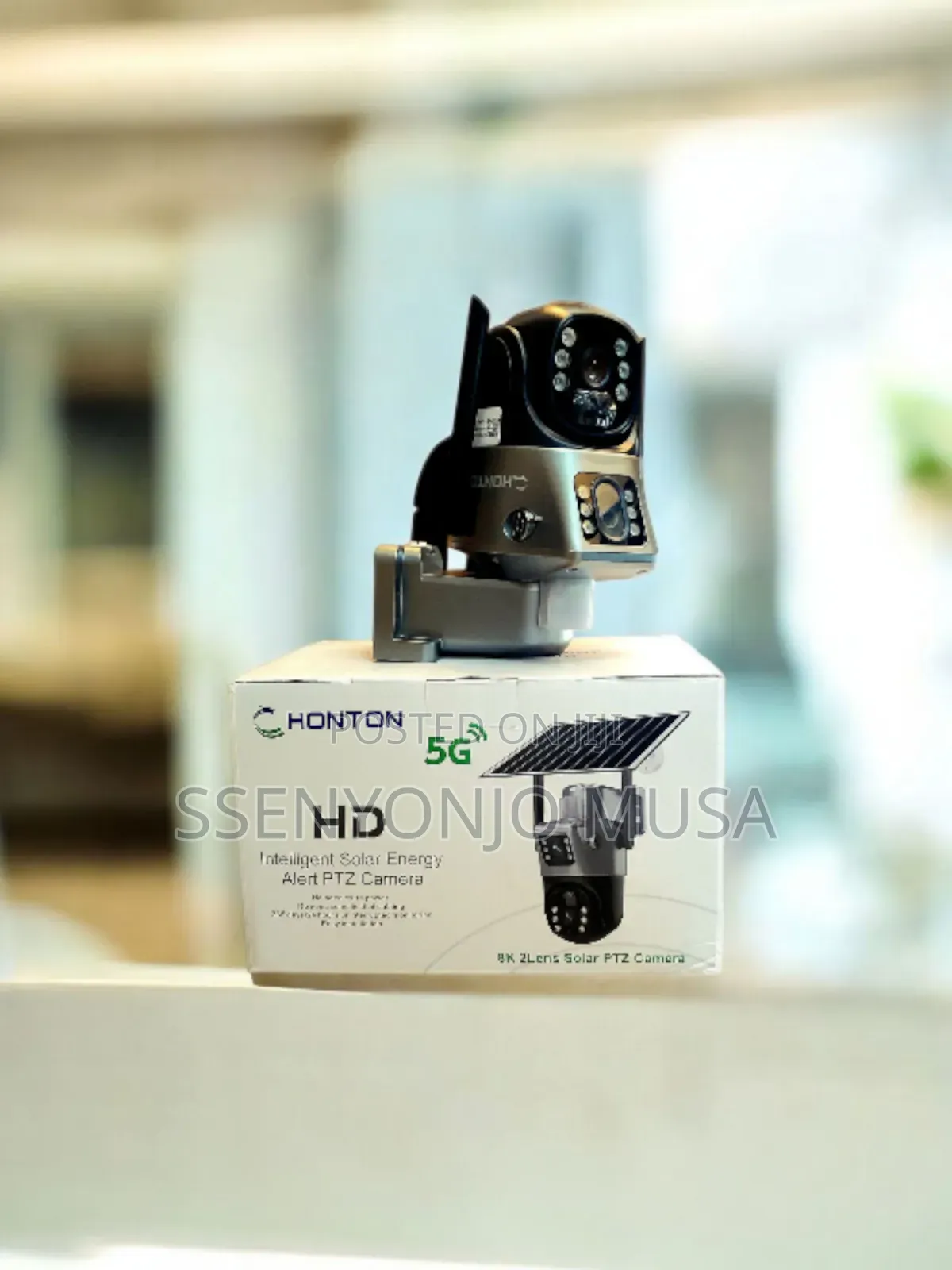 Honton 5g Hd Solar Ptz Camera - 2lens, Intelligent Energy