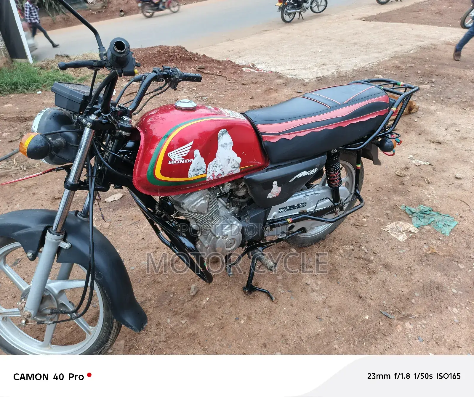 Honda CG110 2023 Red