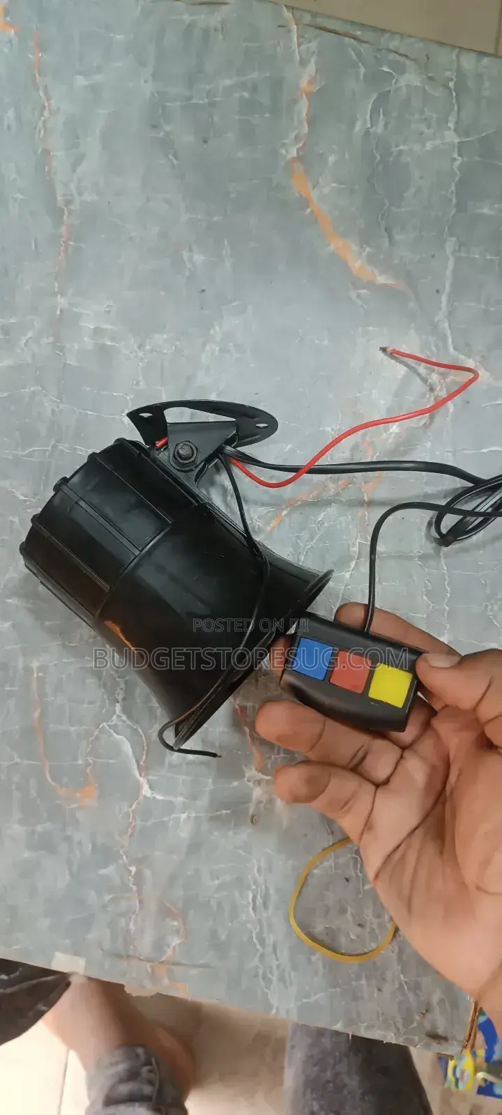 Loud Car Horn Motorcycle Warning Alarm