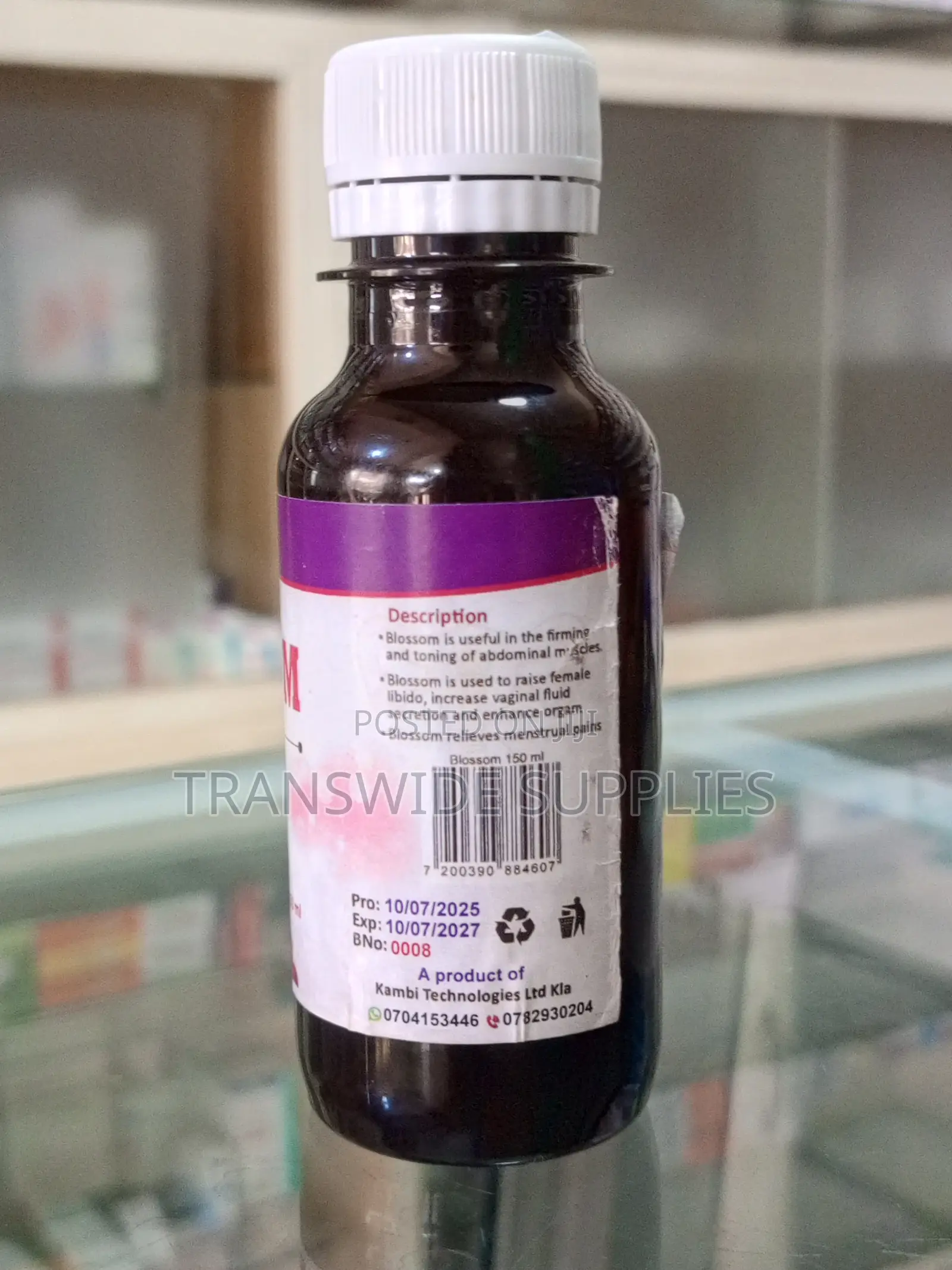 Blossom 150ml Syrup - Raises Female Libido, Vaginal Fluids Orgasm