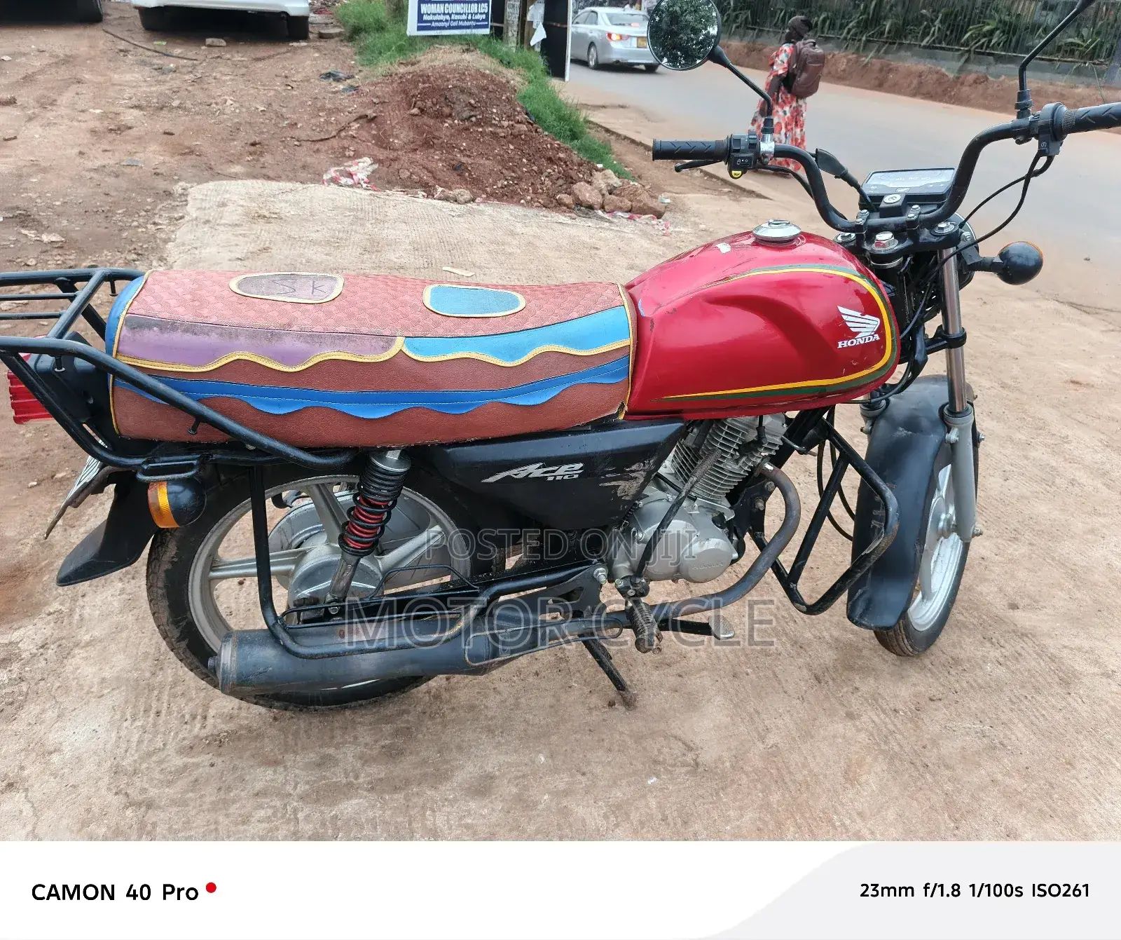 Honda CG110 2024 Red