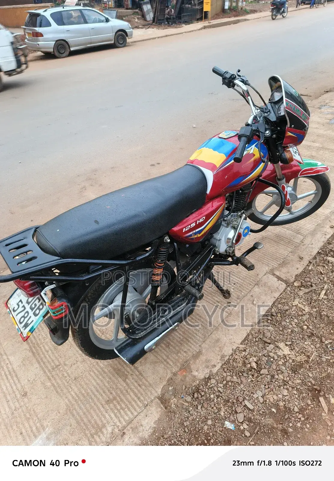 Bajaj Boxer 125 2024 Red