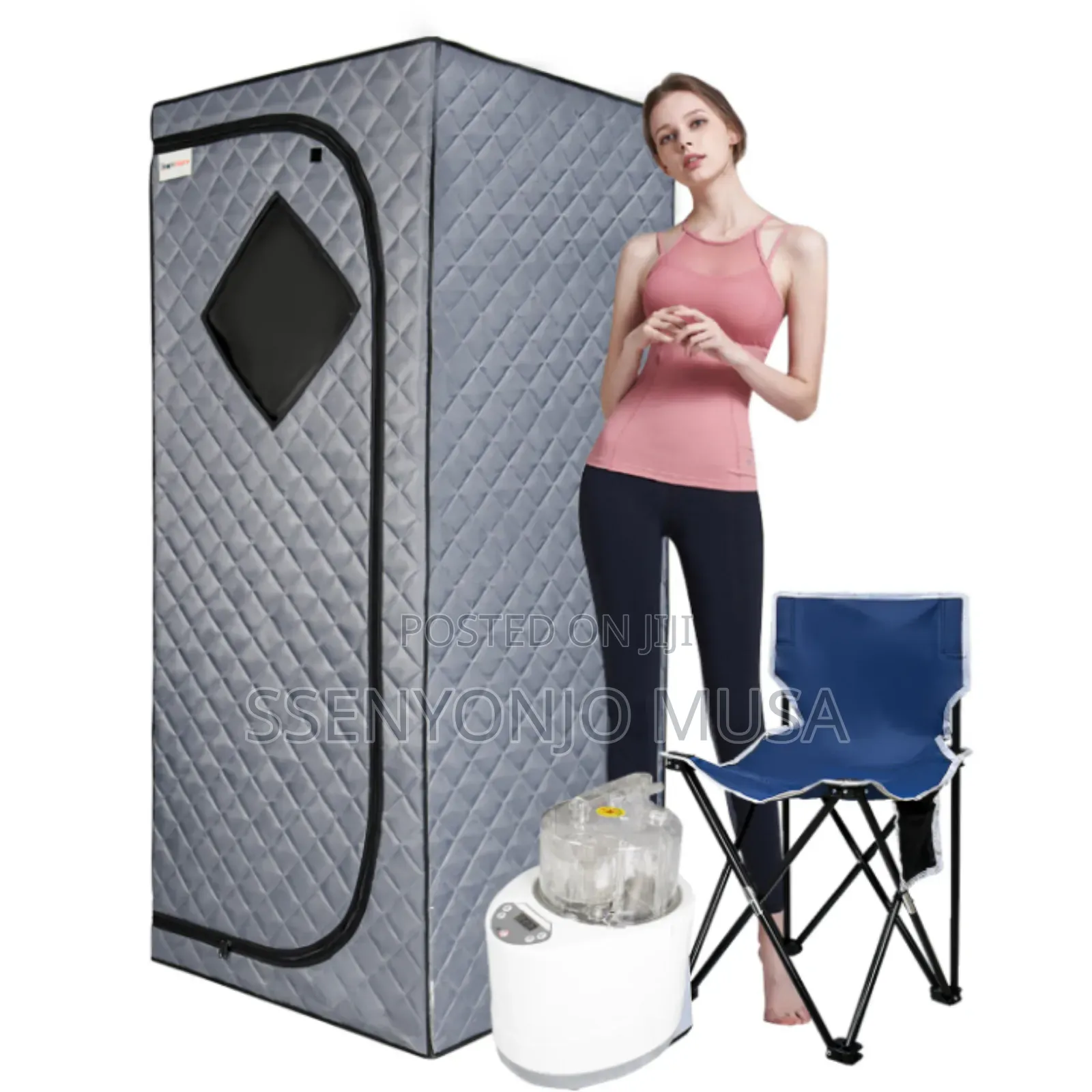 Portable Full Body Steam Sauna Tent – Weight Loss Relaxation Box