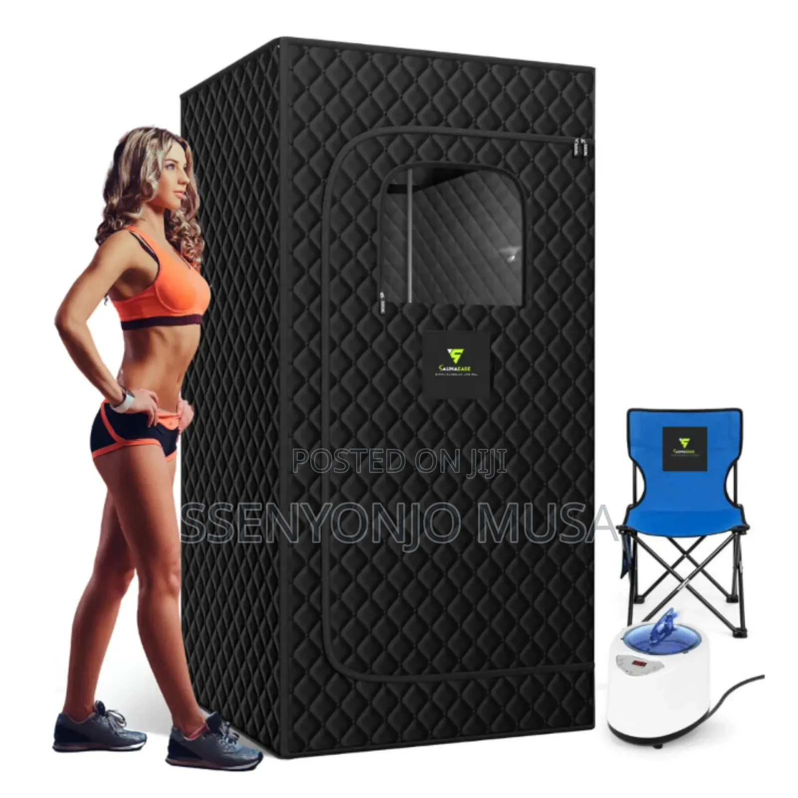 Portable Full Body Steam Sauna Tent – Weight Loss Relaxation Box
