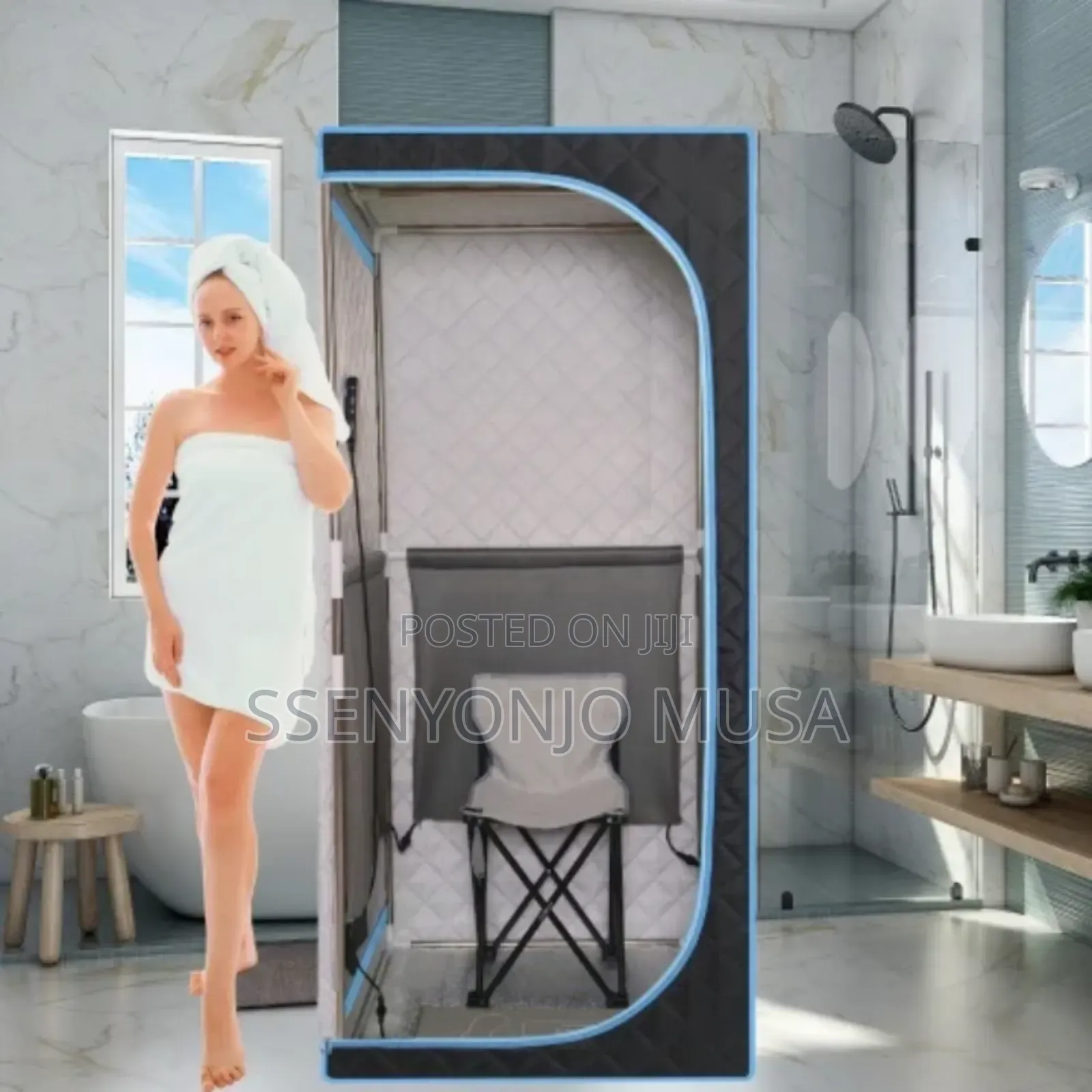 Portable Full Body Steam Sauna Tent – Weight Loss Relaxation Box