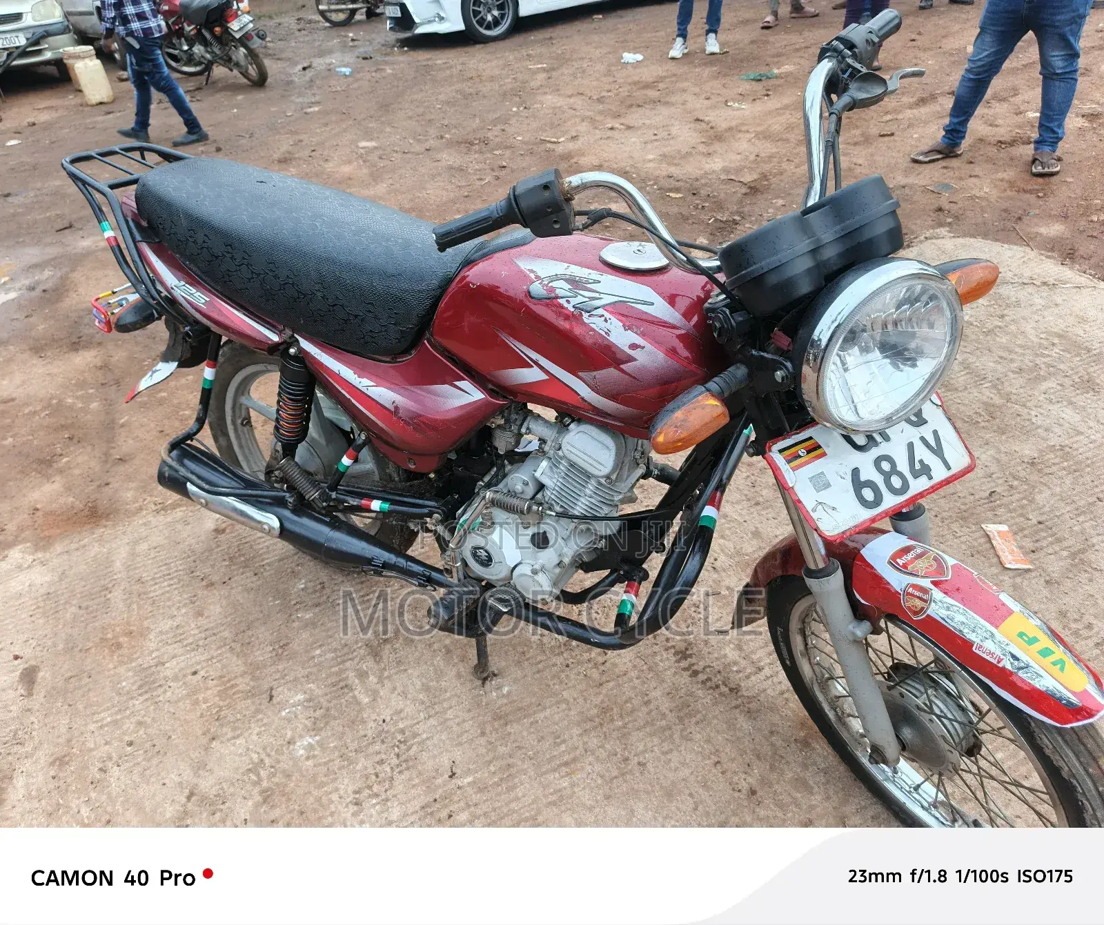 Bajaj Boxer 125 2022 Red