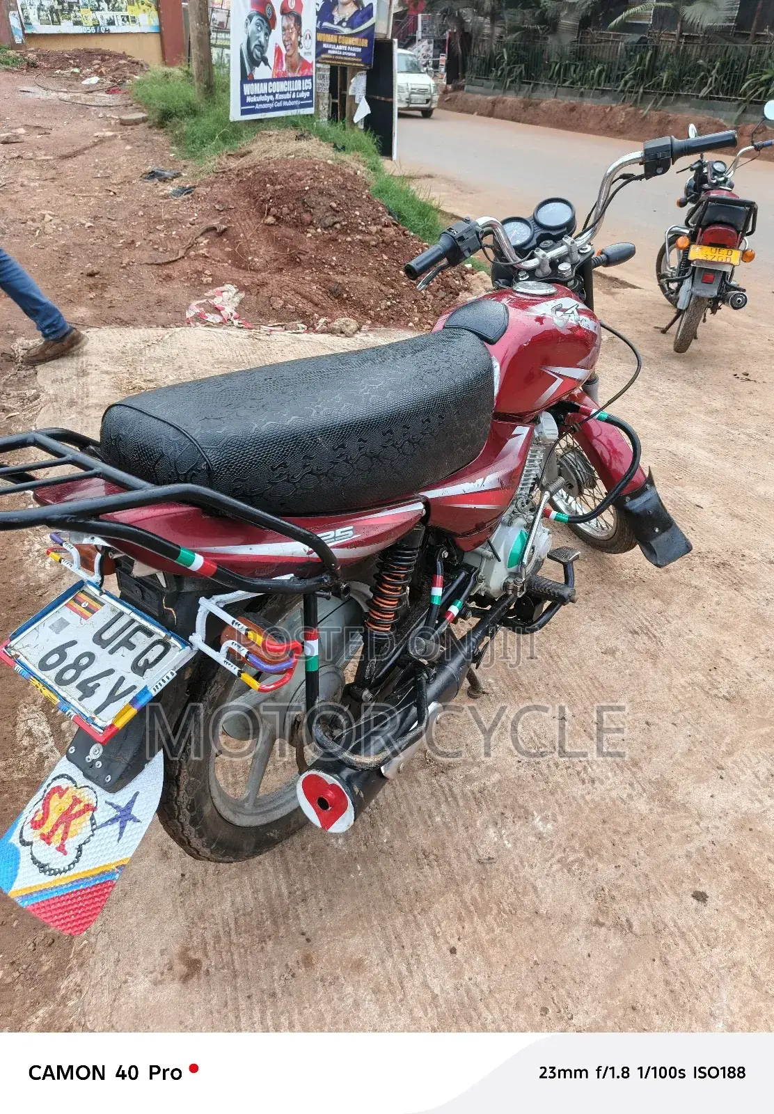 Bajaj Boxer 125 2022 Red