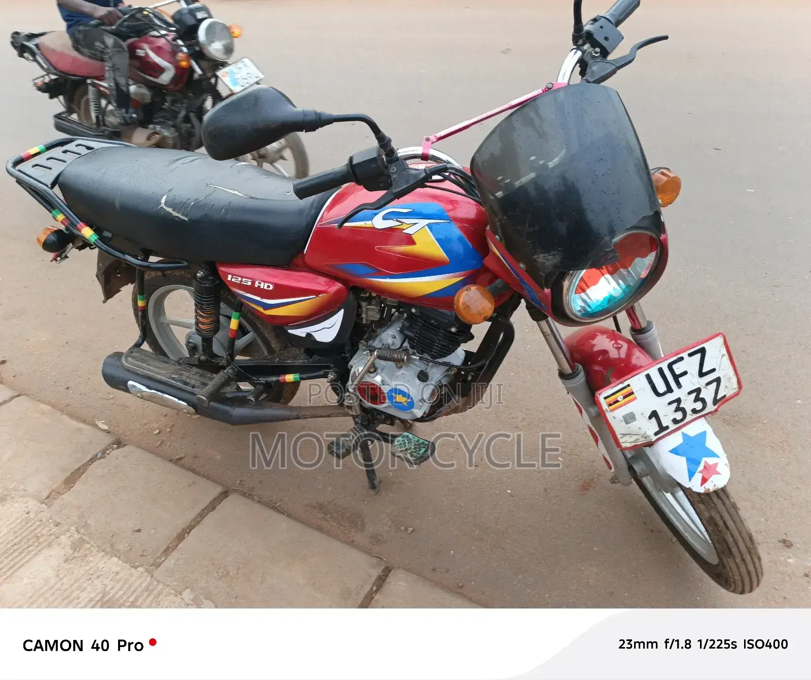 Bajaj Boxer 125 2023 Red