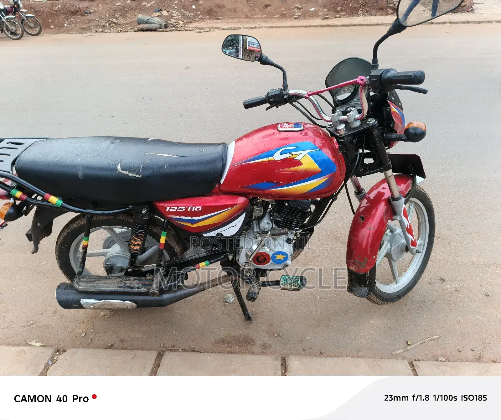 Bajaj Boxer 125 2023 Red