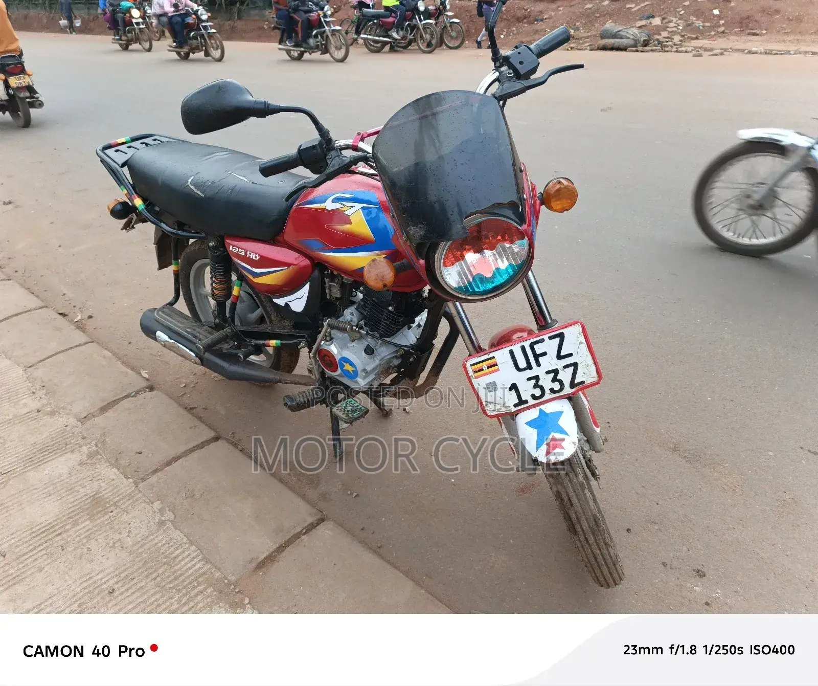 Bajaj Boxer 125 2023 Red