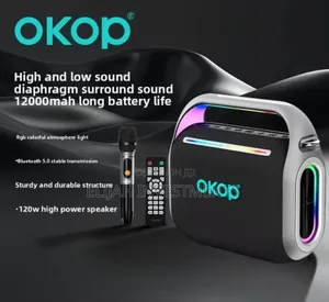 Okop Portable Base Wireless Karaoke Speaker